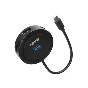 S-link Swapp SW-U340 4 Port Usb 3.0 Gri Type-C Hub