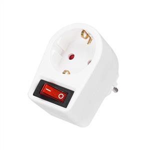  S-link SL-05P 16A 250V 350 Joule Anahtarlı Akım Korumalı Priz