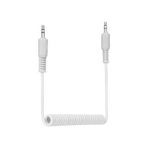  S-link SL-SP2 1m Stereo M/M Beyaz Spiral Ses Kablosu