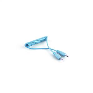  S-link SL-SP5 1m Stereo M/M Mavi Spiral Ses Kablosu
