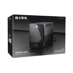 S-LINK VIGOR U1000 1000VA  LCD LINE INTERACTIVE UPS