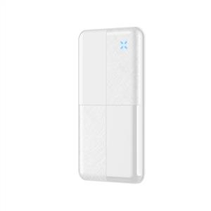 S-link IP-G12N 10000mAh Micro+Usb+ Type-C Giriş+Çıkış Taşınabilir Pil Şarj Cihazı - Beyaz