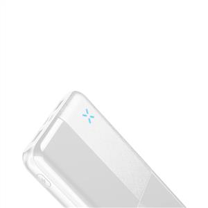 S-link IP-G12N 10000mAh Micro+Usb+ Type-C Giriş+Çıkış Taşınabilir Pil Şarj Cihazı - Beyaz