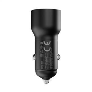 S-link SL-AC60 60W PD 3.0 PD 30W + PD30W Siyah Araç Şarj Cihazı