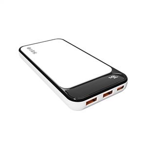 S-LİNK IP-G2712H 10000mAh LCD Powerbank - Beyaz