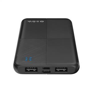 S-link IP-G12N 10000mAh Taşınabilir Şarj Cihazı - Siyah
