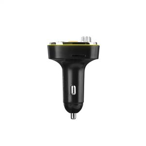 S-link SL-BT306 Çift USB 5V 3.1A TF Kartlı  BT  V5.0 Fm Transmitter - Siyah