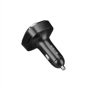 S-link SL-BT306 Çift USB 5V 3.1A TF Kartlı  BT  V5.0 Fm Transmitter - Siyah