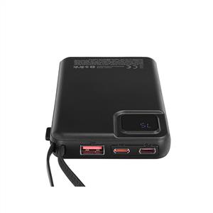 S-link M120 10000mAh PD20W + QC3.0 18W 15W Magsafe + Watch Şarj Cihazı - Siyah