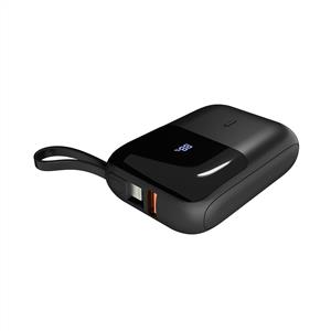 S-link P109M 10000mAh PD20W+QC18W+HSC22.5W Powerbank - Siyah