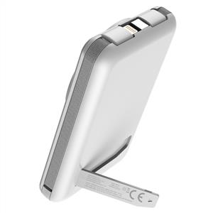 S-link MG120 10000mAh PD20W + QC3.0 18W 15W Magsafe + Watch Powerbank - Beyaz