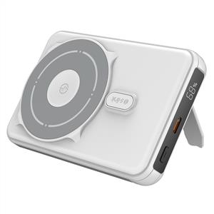 S-link MG120 10000mAh PD20W + QC3.0 18W 15W Magsafe + Watch Powerbank - Beyaz