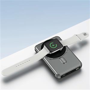 S-link MG120 10000mAh PD20W + QC3.0 18W 15W Magsafe + Watch Powerbank - Gri