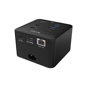 S-link SW-U801 8 in 1 Docking Station - Siyah