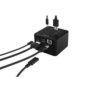 S-link SW-U801 8 in 1 Docking Station - Siyah