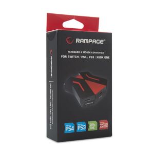 S-LİNK RAMPAGE SWİTCH XBOX ONE/PS4/PS3 LED IŞIKLI KLAVYE VE MOUSE ÇEVİRİCİSİ