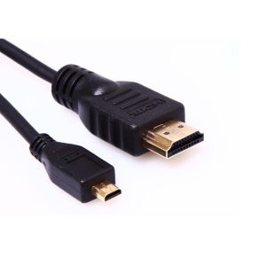 S-LINK SLX-915 HDMI DAN MİCRO HDMI 1.4 VER. 3D KABLO 1M- (GOLD)