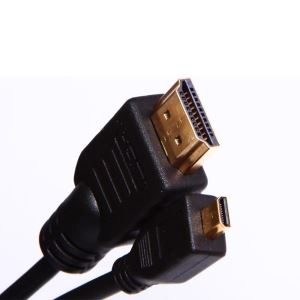 S-LINK SLX-915 HDMI DAN MİCRO HDMI 1.4 VER. 3D KABLO 1M- (GOLD)