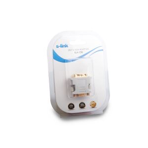 S-LINK SLX-136. DVI 24+5 ERKEK DEN VGA DİŞİ ADAPTÖR