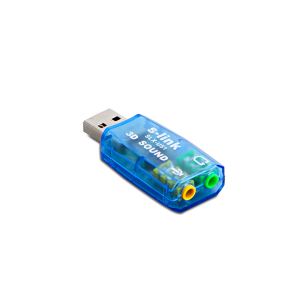 S-LİNK SLX-U51 USB SES KARTI ÇEVİRİCİ ADAPTÖR
