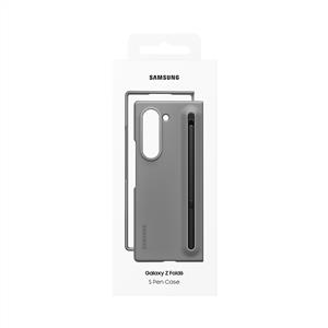 Samsung Galaxy Z Fold 6 S pen'li Kalemli Kılıf - Gri