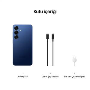 Samsung Galaxy S25 5G 12/256 Gb Akıllı Telefon Lacivert