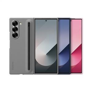 Samsung Galaxy Z Fold 6 S pen'li Kalemli Kılıf - Gri
