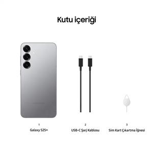 Samsung Galaxy S25 Plus 5G 12/256 Gb Akıllı Telefon Gümüş