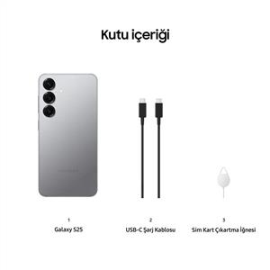 Samsung Galaxy S25 5G 12/256 Gb Akıllı Telefon Gümüş