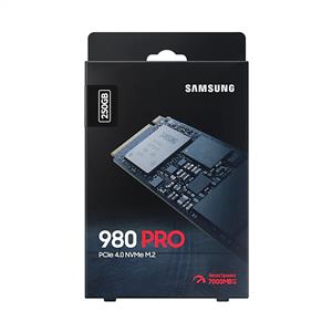 Samsung 250GB 980 PRO NVMe M.2 SSD (Okuma Hızı 6400MB / Yazma Hızı 2700MB)