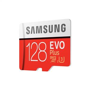 SAMSUNG EVO PLUS 128 GB CLASS 10 ADAPTÖRLÜ HAFIZA KARTI (100MB/S-60MB/S)