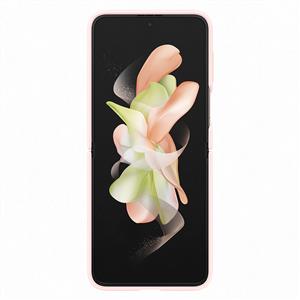 SAMSUNG EF-PF721TPEGWW GALAXY Z FLİP 4 YÜZÜKLÜ SİLİKON KILIF - PEMBE