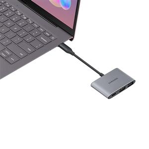 SAMSUNG EE-P3200B MULTİPORT ADAPTÖR - GRİ