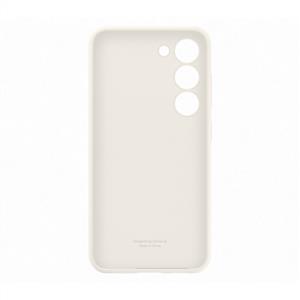 Samsung Galaxy S23 Silikon Kılıf - Krem
