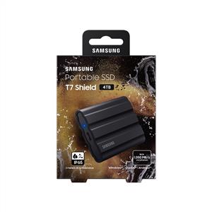 Samsung 4TB T7 Shield USB 3.2 siyah (Okuma 1050MB / Yazma 1000MB) Harici SSD