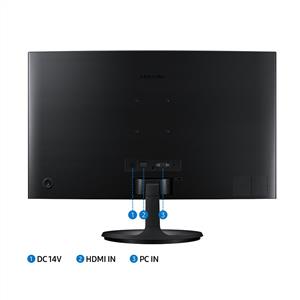 SAMSUNG 24" LS24C362EAUXUF ESSENTIAL 4Ms 75Hz FULL HD CURVED MONITOR