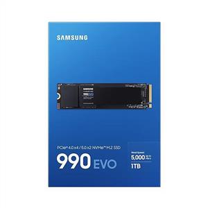 Samsung 1TB 990 EVO NVMe2.0 SSD (Okuma Hızı 5000MB/Yazma Hızı 4200MB)