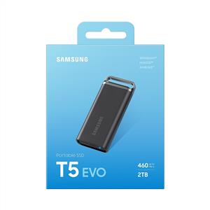 Samsung 2TB T5 EVO USB 3.2 GEN 1 (Okuma 460MB / Yazma 460MB) Harici SSD