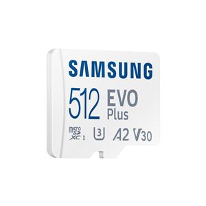 Samsung Evo Plus 512 GB 4K Adaptörlü Hafıza Kartı (160MB/S)