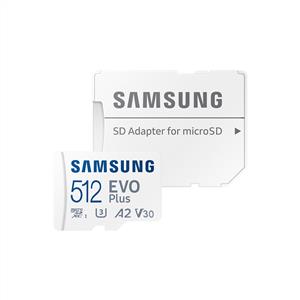 Samsung Evo Plus 512 GB 4K Adaptörlü Hafıza Kartı (160MB/S)