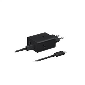 Samsung EP-T5020XBEGWW Type-C İkili Hızlı Şarj Aleti (50w) - Siyah