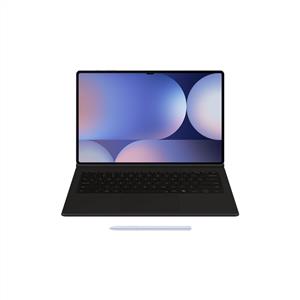 Samsung Tab S10 / S9 Ultra Klavyeli Mousepadli Kılıf - Siyah