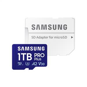 Samsung Pro Plus 1 TB Adaptörlü Hafıza Kartı (180MB/S-130MB/S)