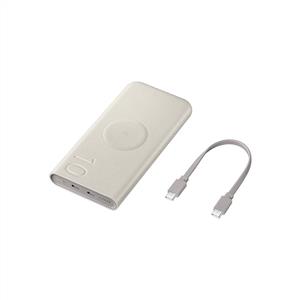 Samsung EB-U2510XUEGWW 10.000 mAh Kablosuz Powerbank – Bej