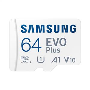 Samsung Evo Plus 64 GB Adaptörlü Hafıza Kartı (160MB/S)