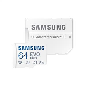 Samsung Evo Plus 64 GB Adaptörlü Hafıza Kartı (160MB/S)