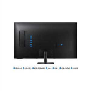 SAMSUNG 43" LS43DM702UUXUF 4Ms 60Hz 4K SMART MONITOR