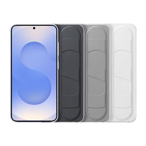 Samsung Galaxy S25 Standlı Kordonlu Kılıf - Siyah