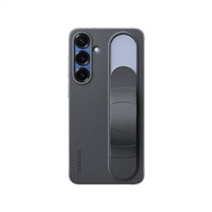 Samsung Galaxy S25 Plus Standlı Kordonlu Kılıf - Siyah