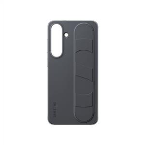 Samsung Galaxy S25 Plus Standlı Kordonlu Kılıf - Siyah